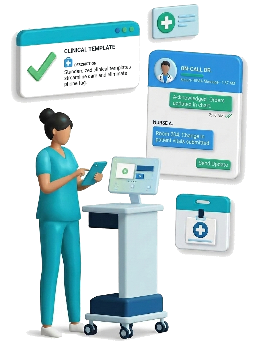 eMediCall for facility nurses