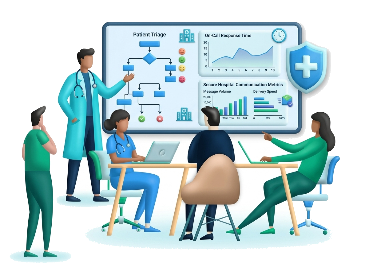 Clinical communication leadership team